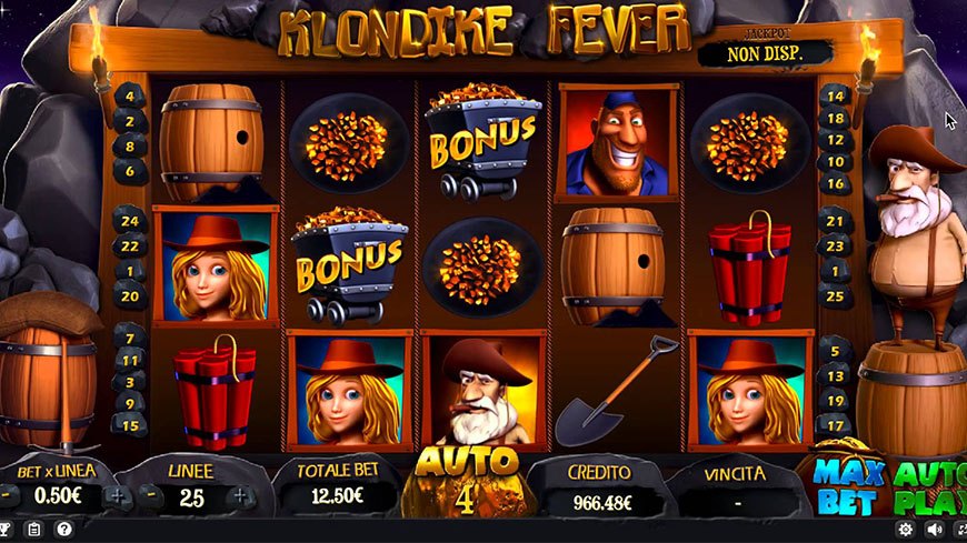 Klondike Fever Slot Machine