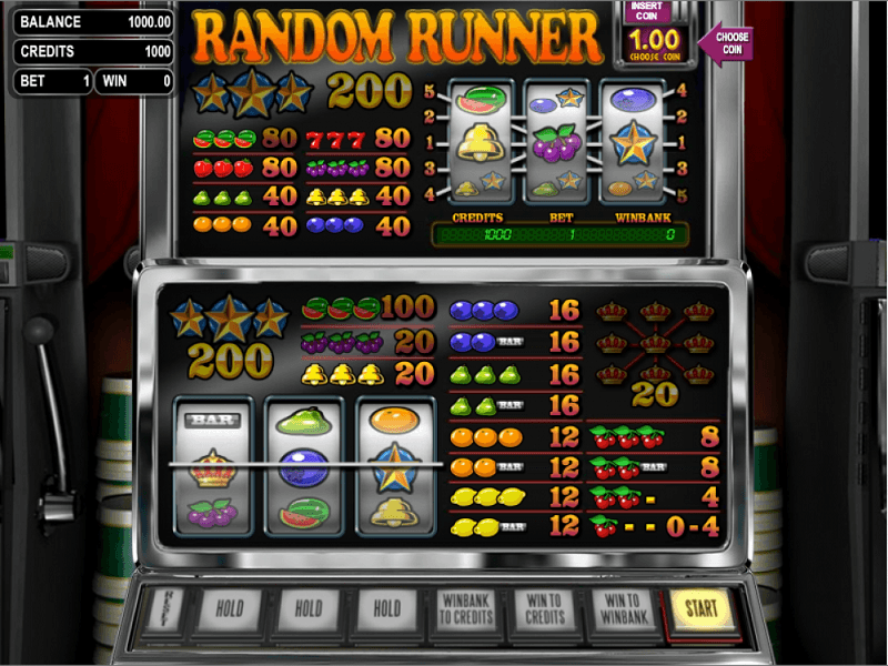 Random Runner 15 Slots Machine